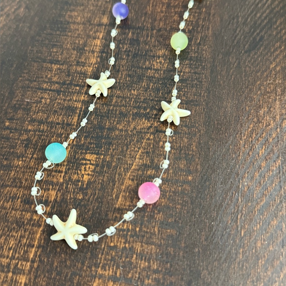 New Boutique Hand Beaded Beachy Choker Necklace